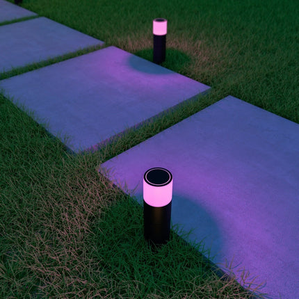 Calex Smart Pedestal Light - RGB + CCT - Black