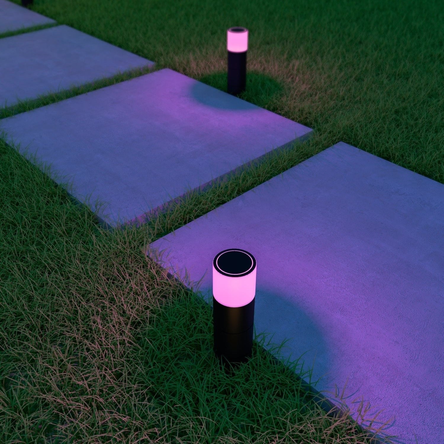 Calex Smart Pedestal Light - RGB + CCT - Black