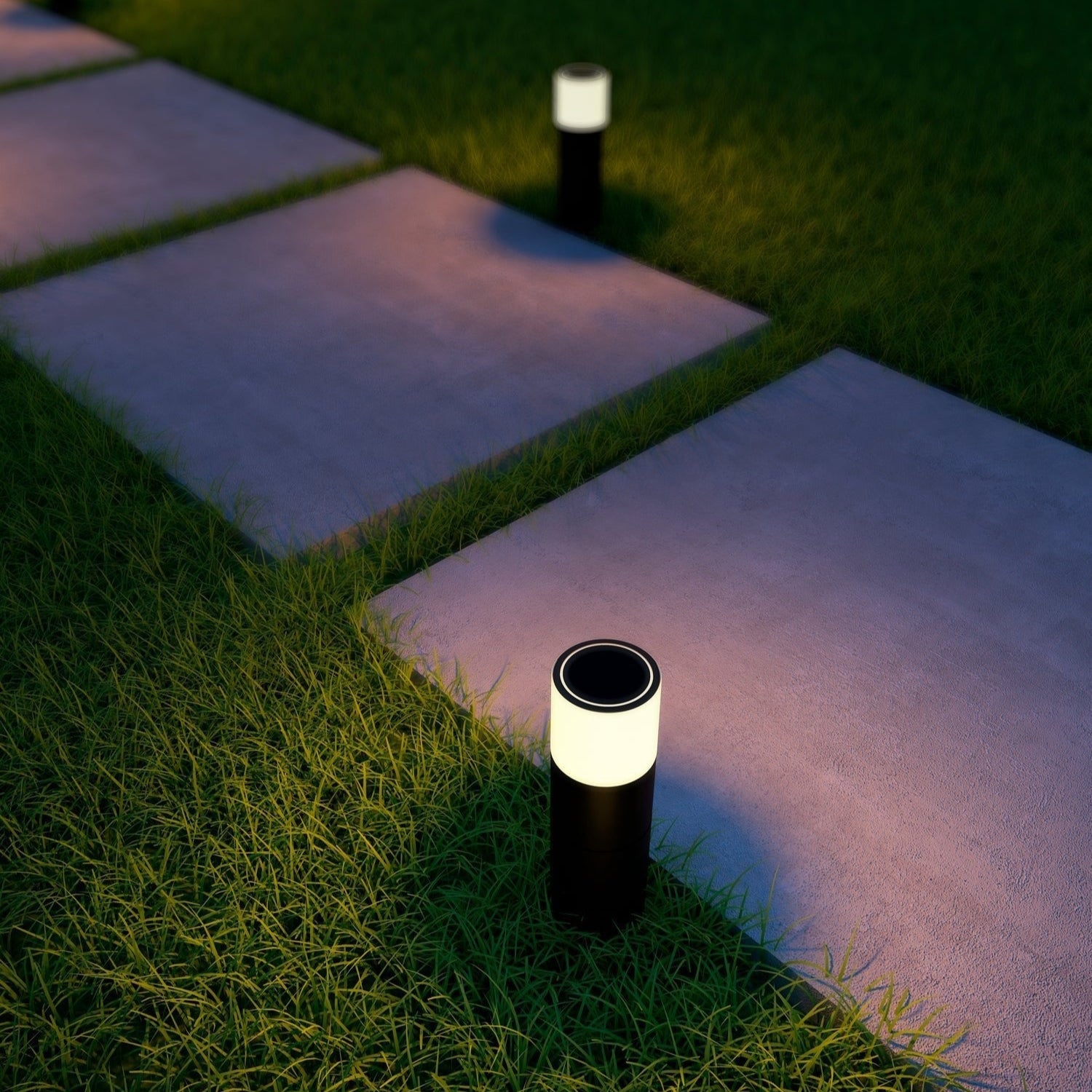 Calex Smart Pedestal Light - RGB + CCT - Black