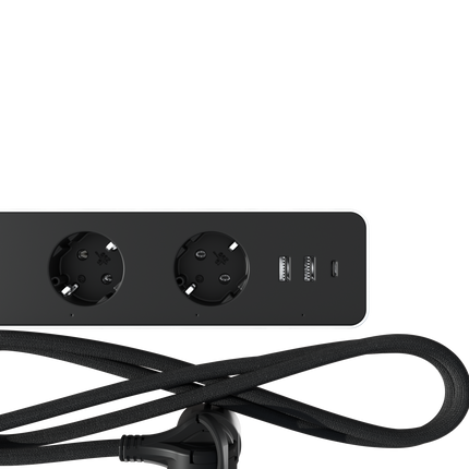 Calex Smart Power Strip - Energy Meter - White