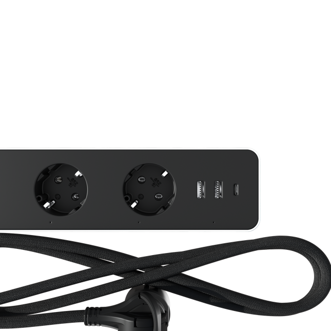 Calex Smart Power Strip - Energy Meter - White