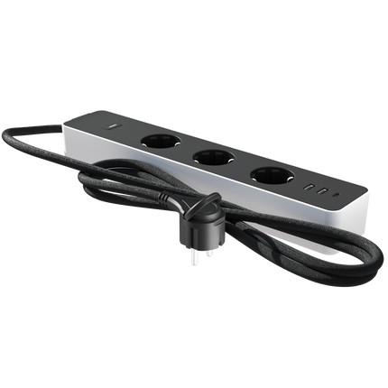 Calex Smart Power Strip - Energy Meter - White