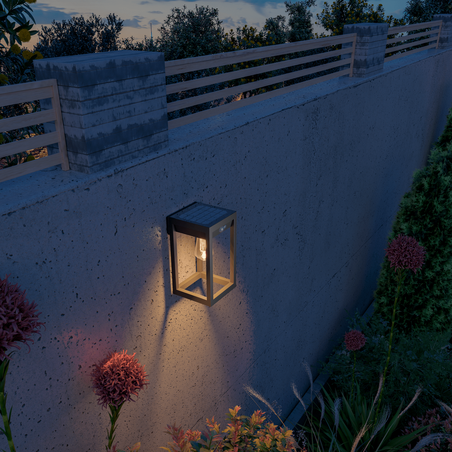 Calex Smart Solar Lantarn - RGB + CCT - Black