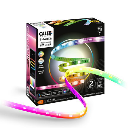 Calex Smart Strip Light - 2m - RGBIC + CCT
