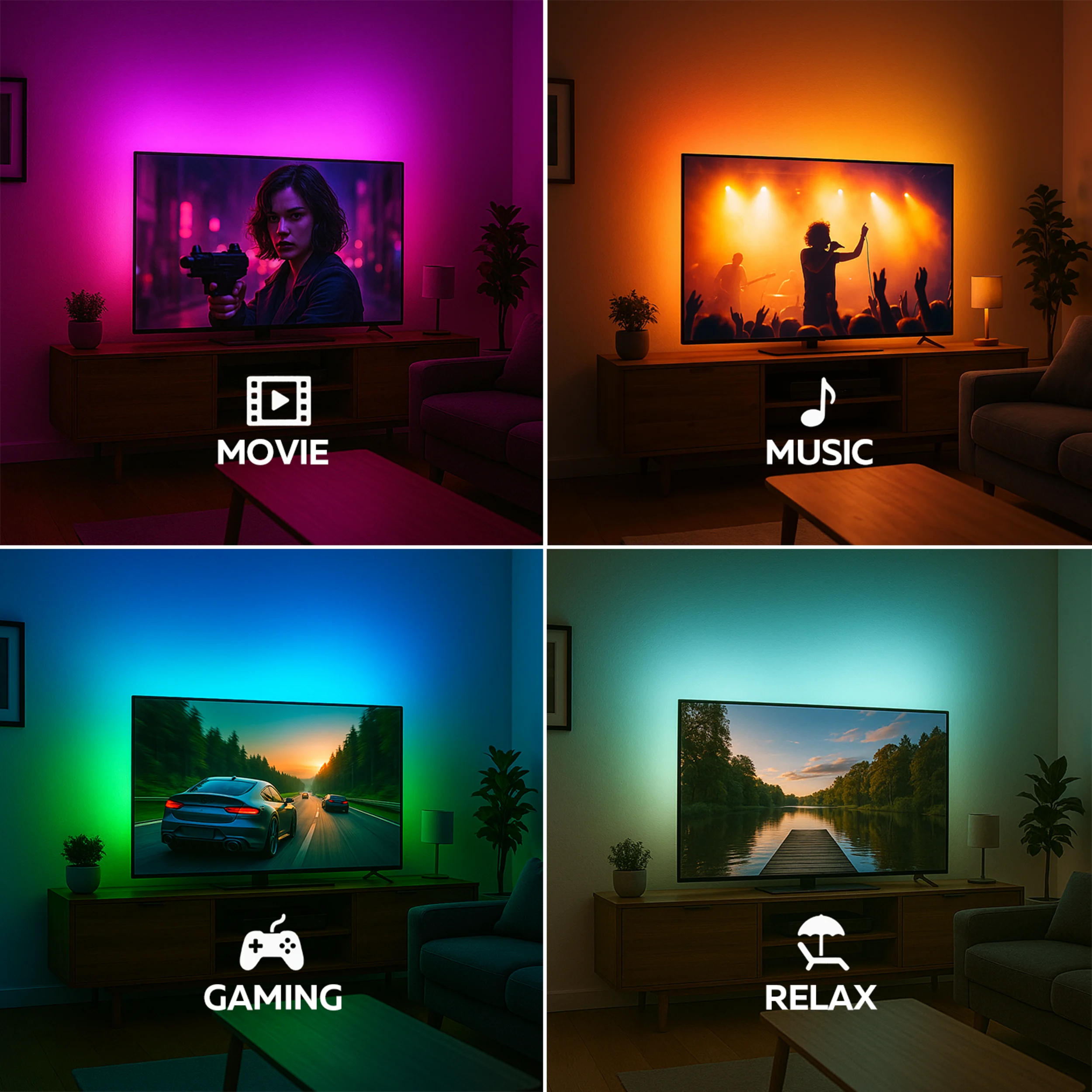 Calex Smart Syncbox - 2.45M - RGBIC