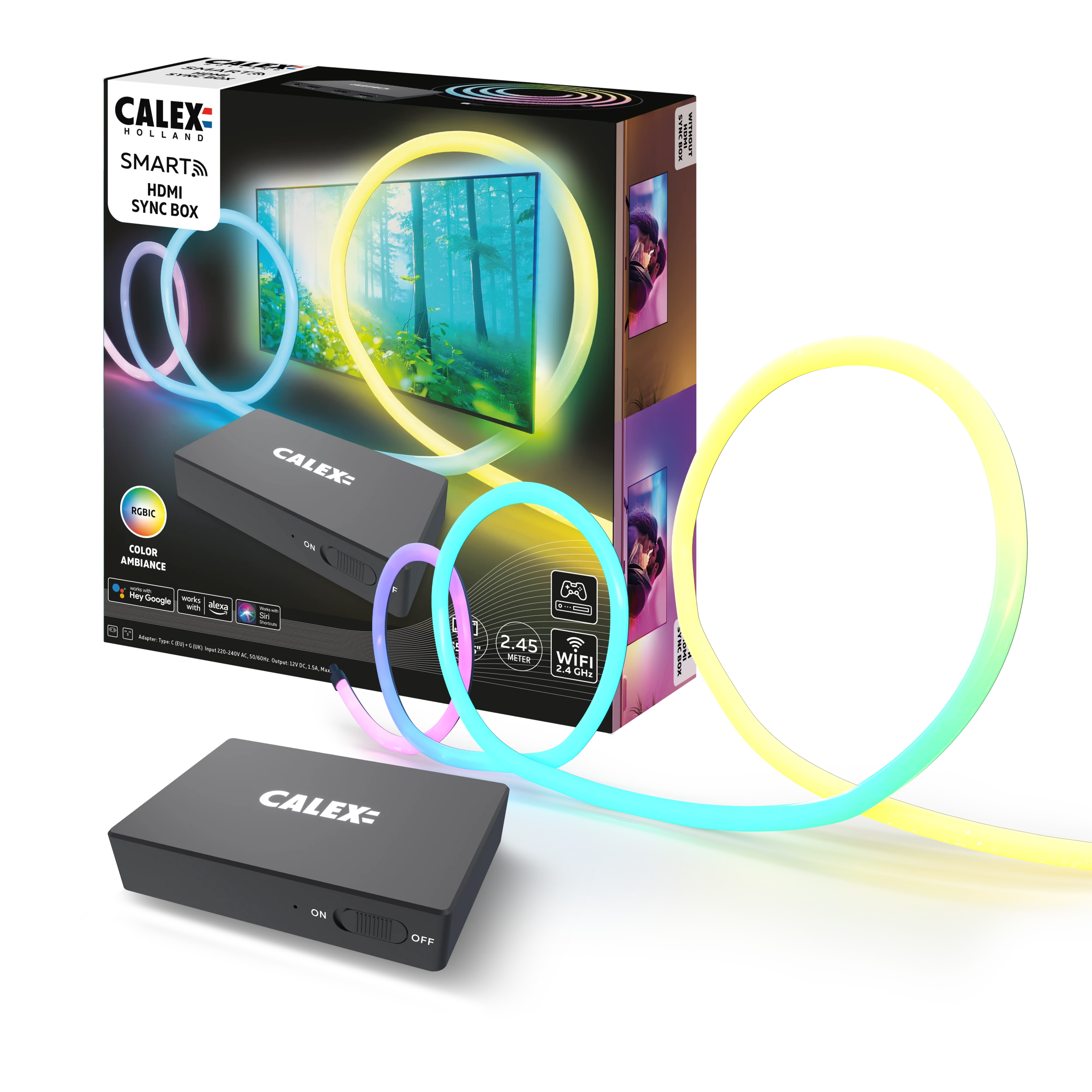 Calex Smart Syncbox - 2.45M - RGBIC