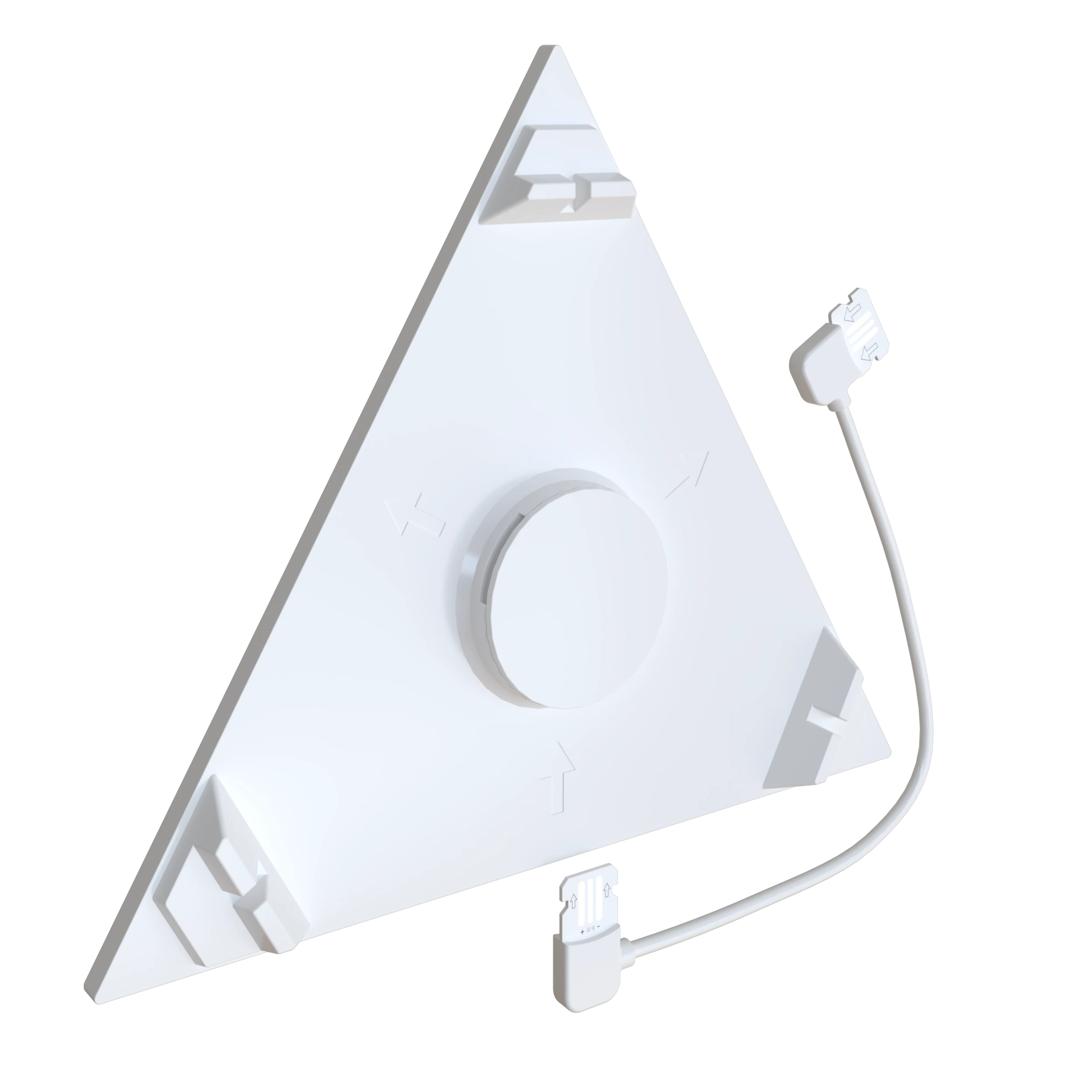 Calex Smart Triangle Wall Lights - RGBIC - White