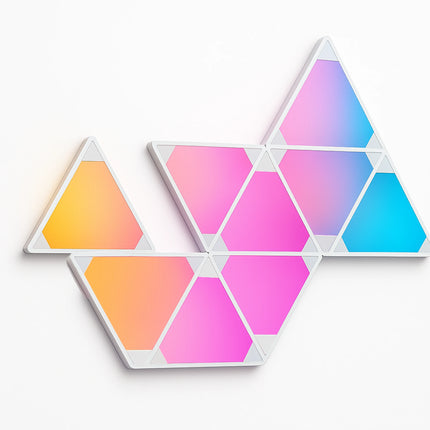 Calex Smart Triangle Wall Lights - RGBIC - White