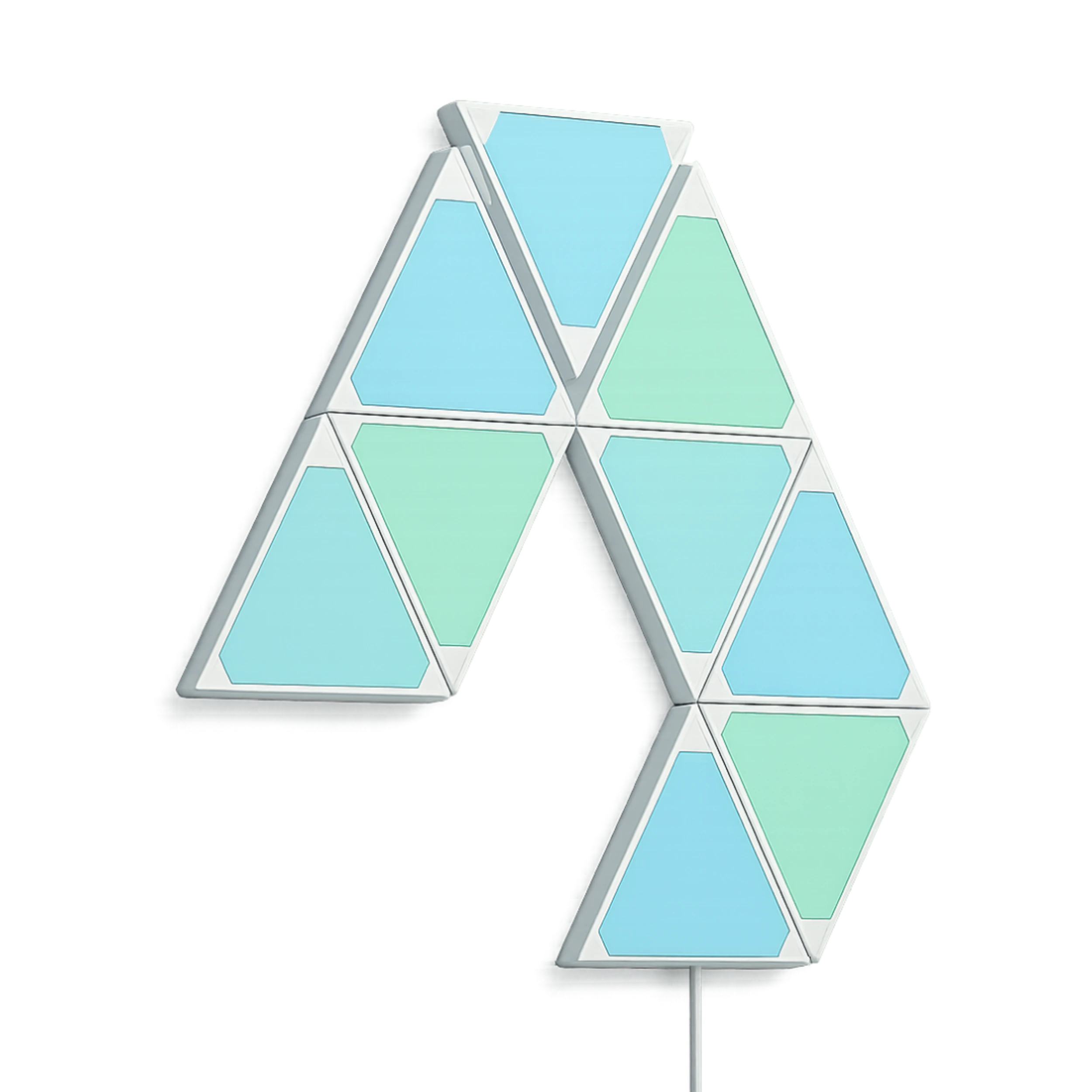 Calex Smart Triangle Wall Lights - RGBIC - White