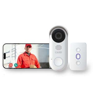 Calex Smart Video Doorbell - 2K - White
