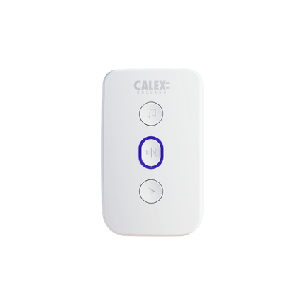 Calex Smart Video Doorbell - 2K - Wireless - Black