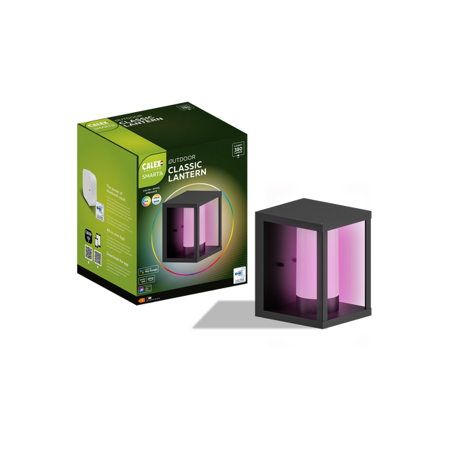 Calex Smart Wall LIght - RGB + CCT - Black