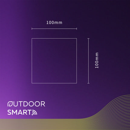 Calex Smart Wall Light - RGB and CCT - Black