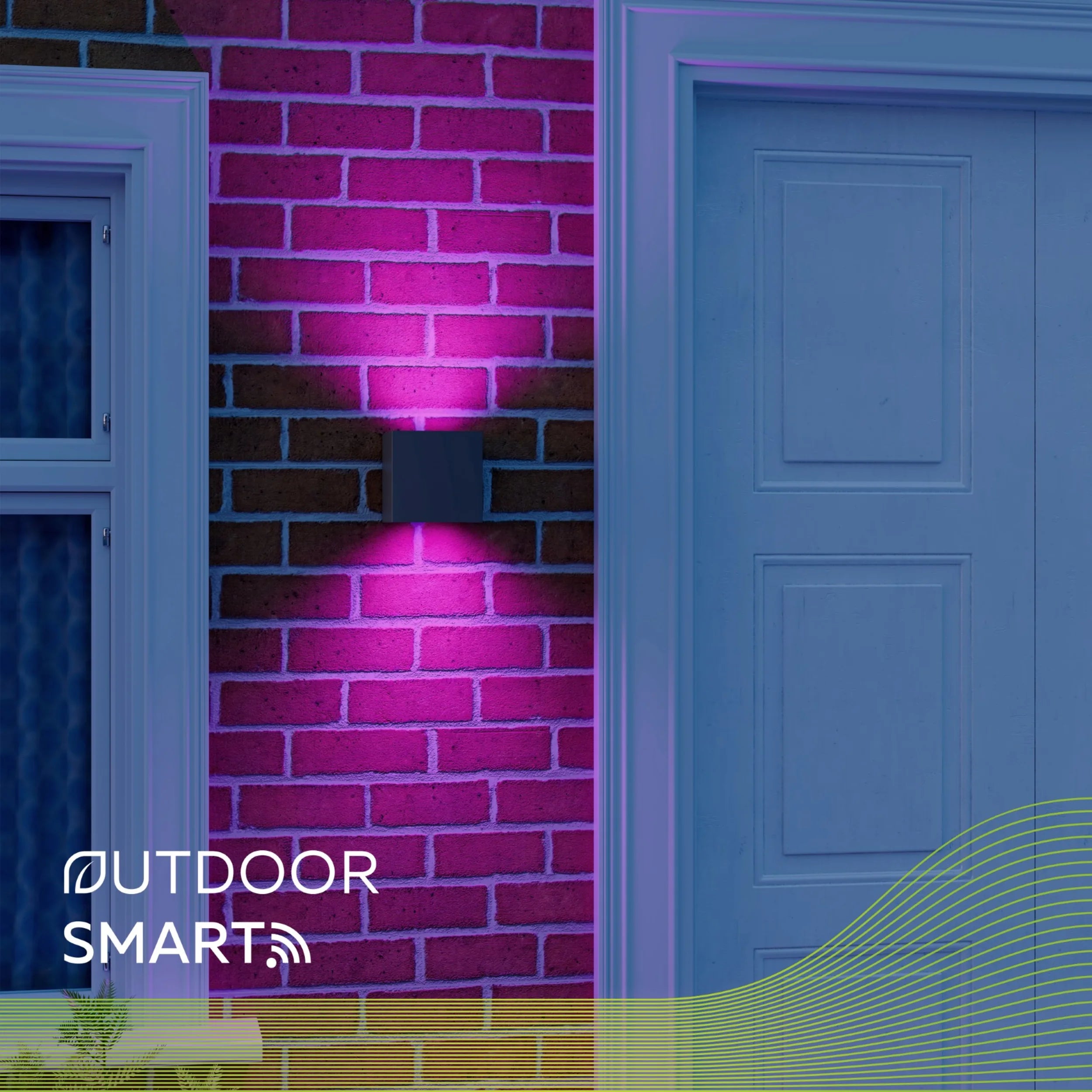 Calex Smart Wall Light - RGB and CCT - Black