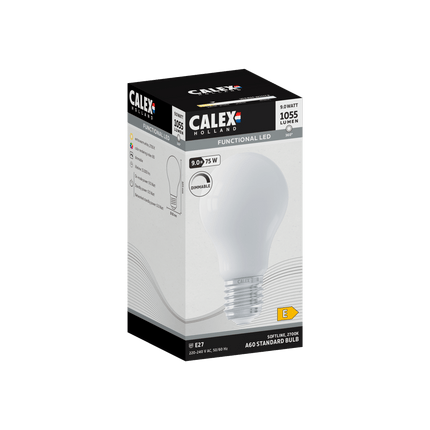 Calex Softline LED Lamp - E27 - A60 - White