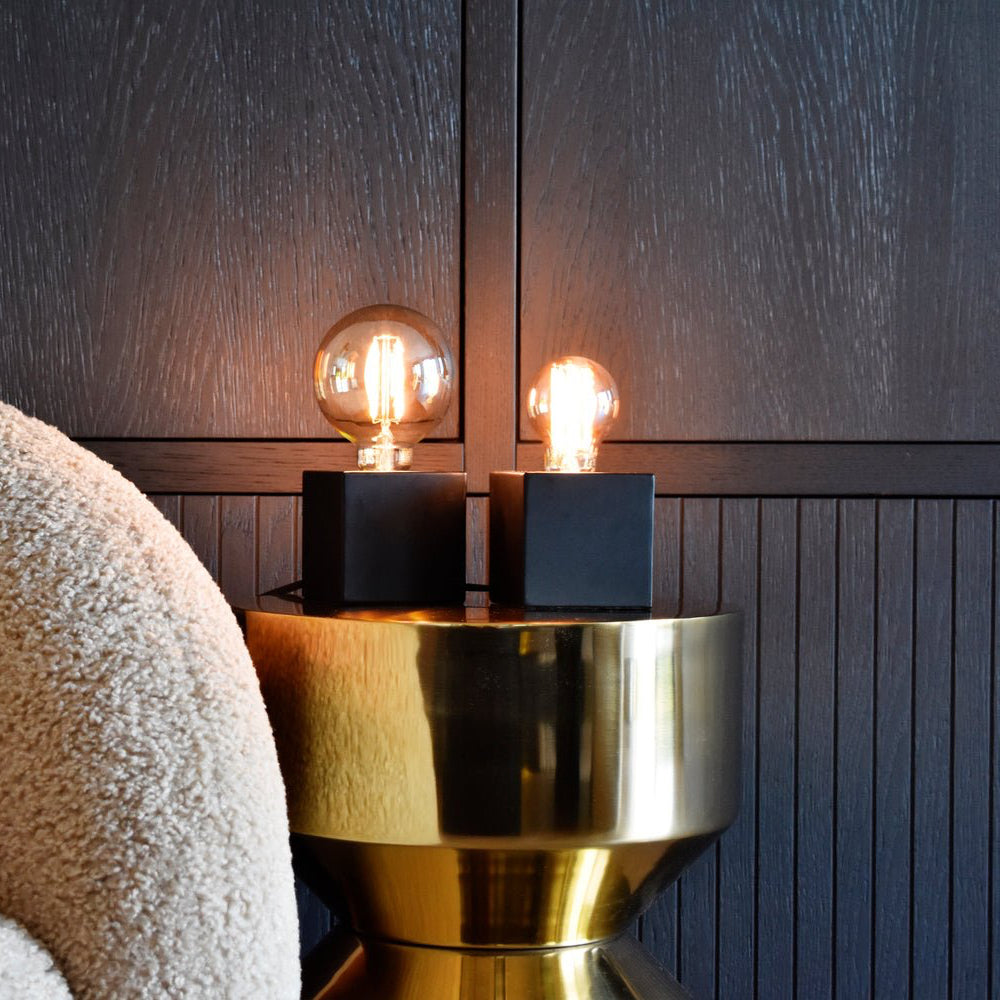 Calex Spiral Filament LED Bulb - E27 - G80 - Gold