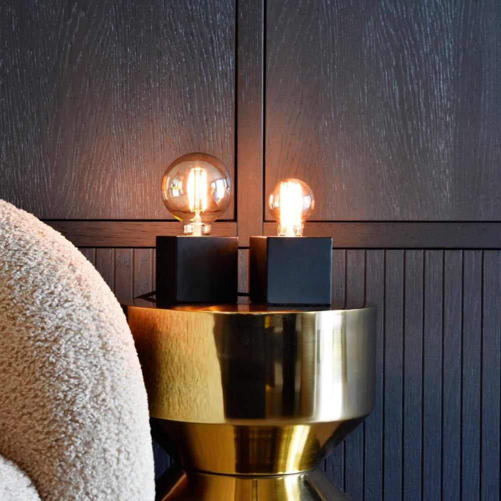 Calex Spiral Filament LED Bulb - E27 - G95 - Gold