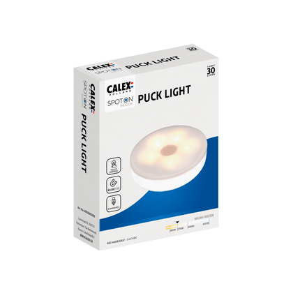 Calex Spot On Cabinet Lighting - Indoor - USB Rechargeable