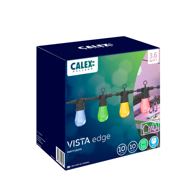 Calex String light - Extendable - Multi color