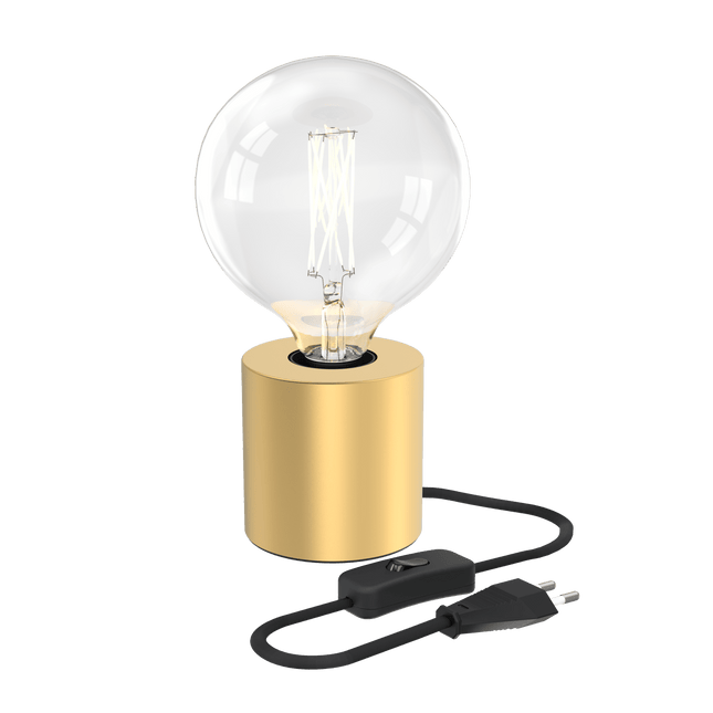 Calex Table Lamp Round - E27 - Gold