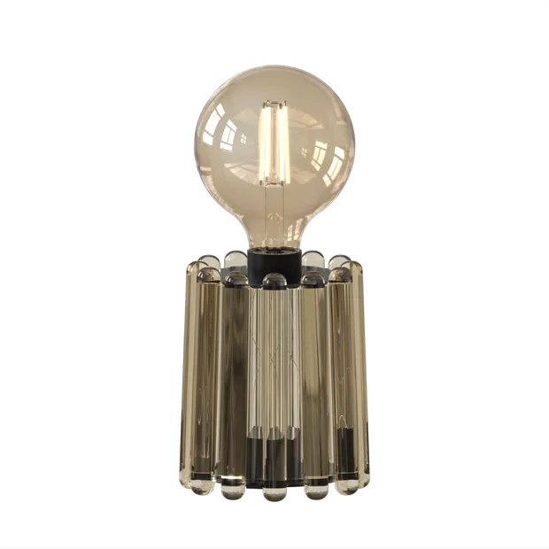 Calex Table Lamp Wave - Amber - With timer - Battery operated