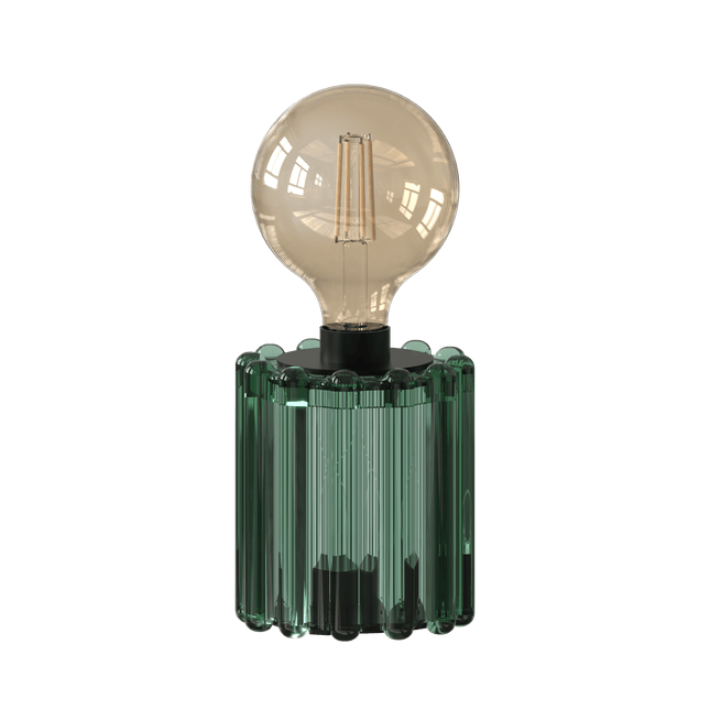 Calex Table Lamp Wave - Green - With timer - Battery operated