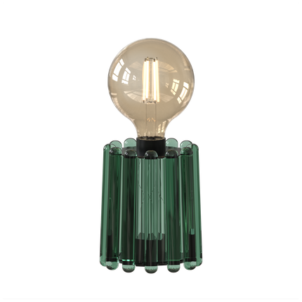 Calex Table Lamp Wave - Green - With timer - Battery operated