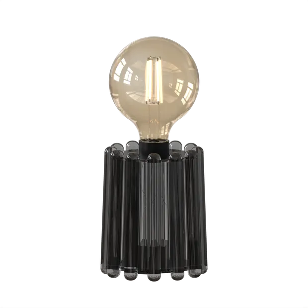 Calex Table Lamp Wave - Grey - With timer - Battery operated