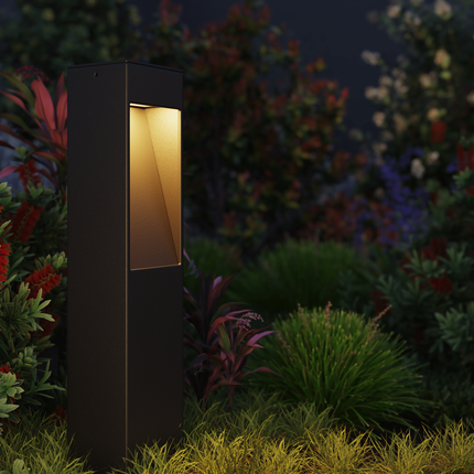 Calex Terni Garden Post - Black