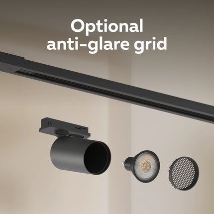 Calex Tracklight - 4x GU10 - 2M - Black