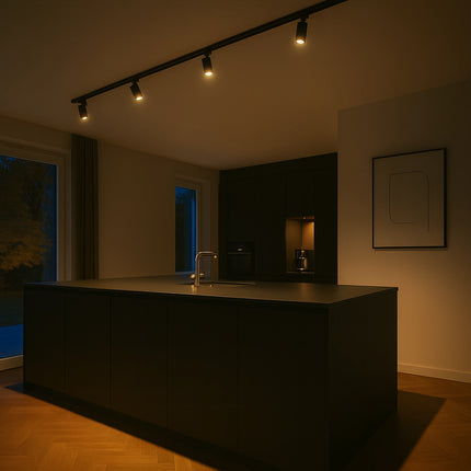 Calex Tracklight - 4x GU10 - 2M - Black