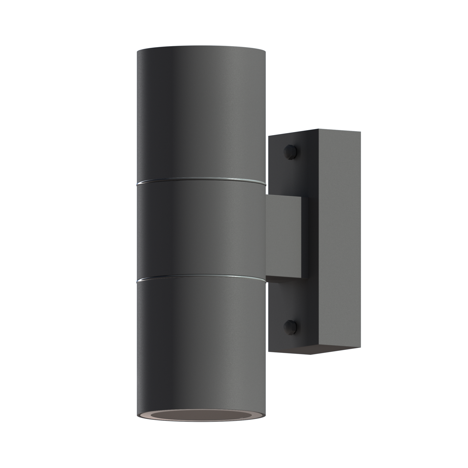 Calex Turin Wall Light - Up & Down - 2x GU10 - Anthracite