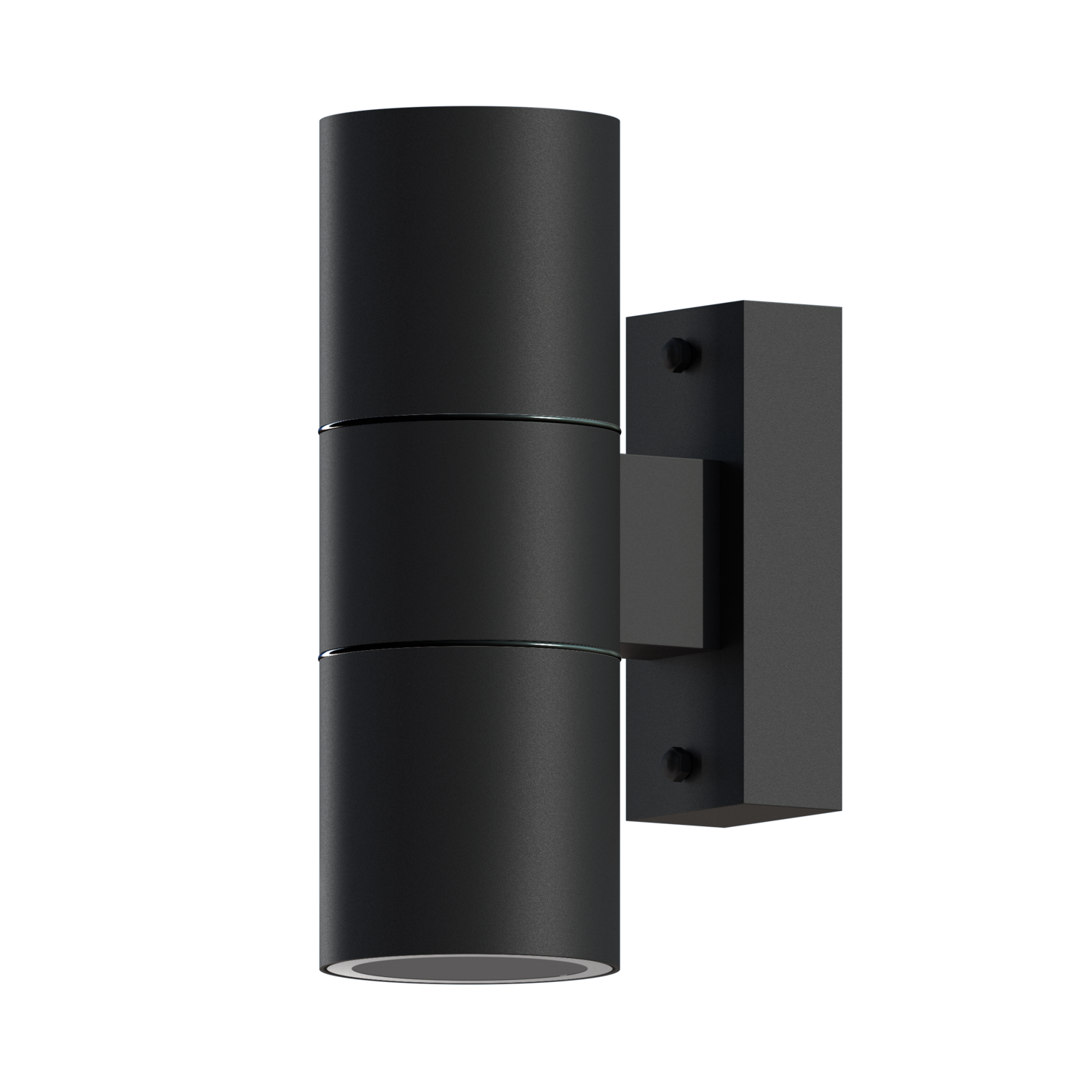 Calex Turin Wall Light - Up & Down - 2x GU10 - Black