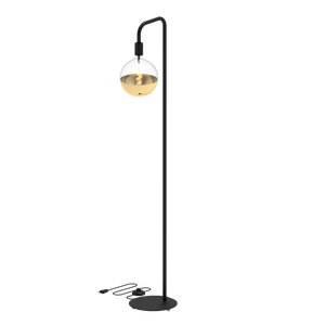 Calex U-Line Floor Lamp - E27 - Black