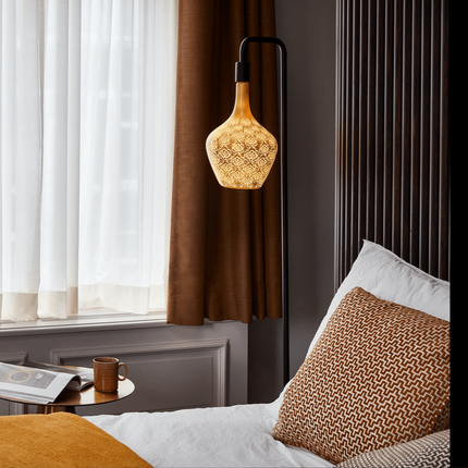 Calex U-Line Floor Lamp - E27 - Black