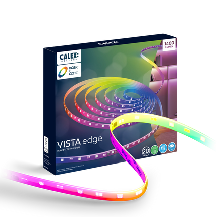 Calex Vista LED Strip - 20M - RGBCCTIC