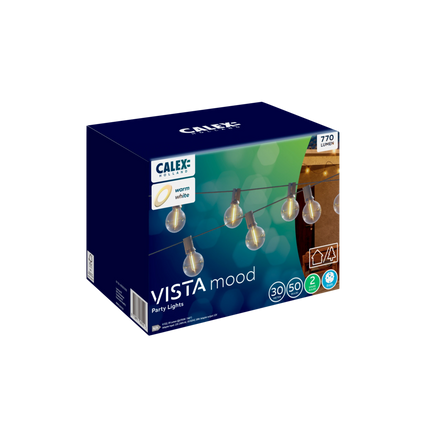 Calex Vista Outdoor Party Light - 30M