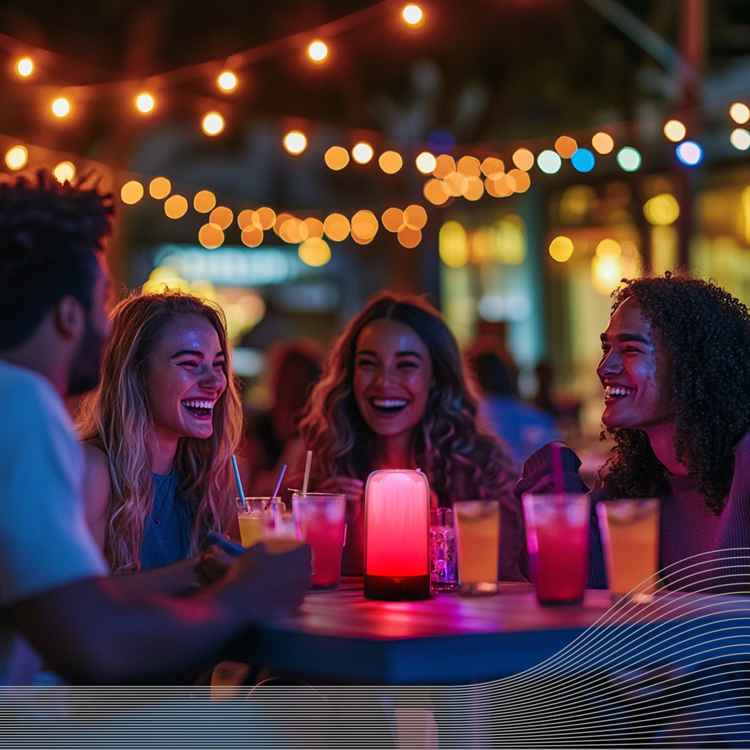 Calex Vista Table Light - Battery - RGBIC