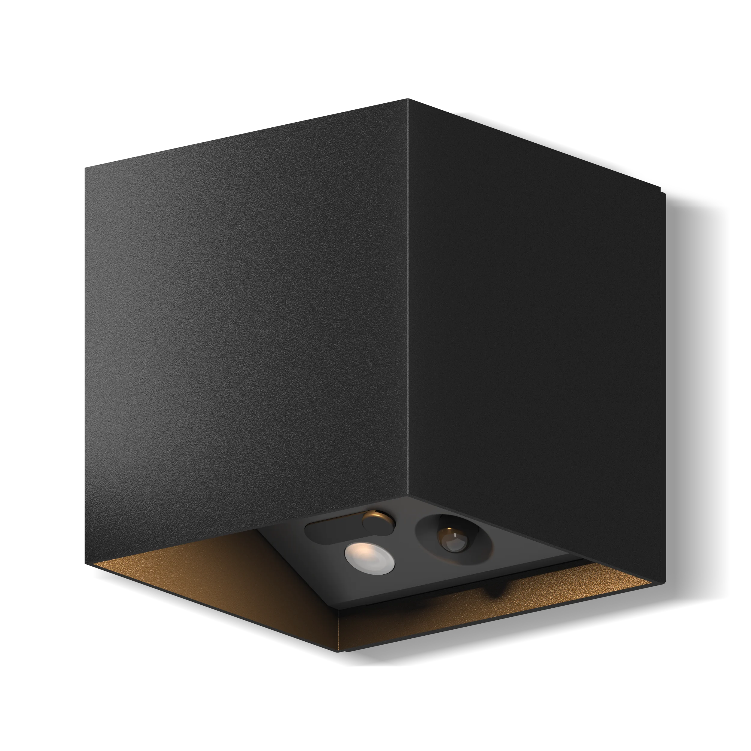 Calex Volterra Rechargeable Wall Light - Up & Down - Black