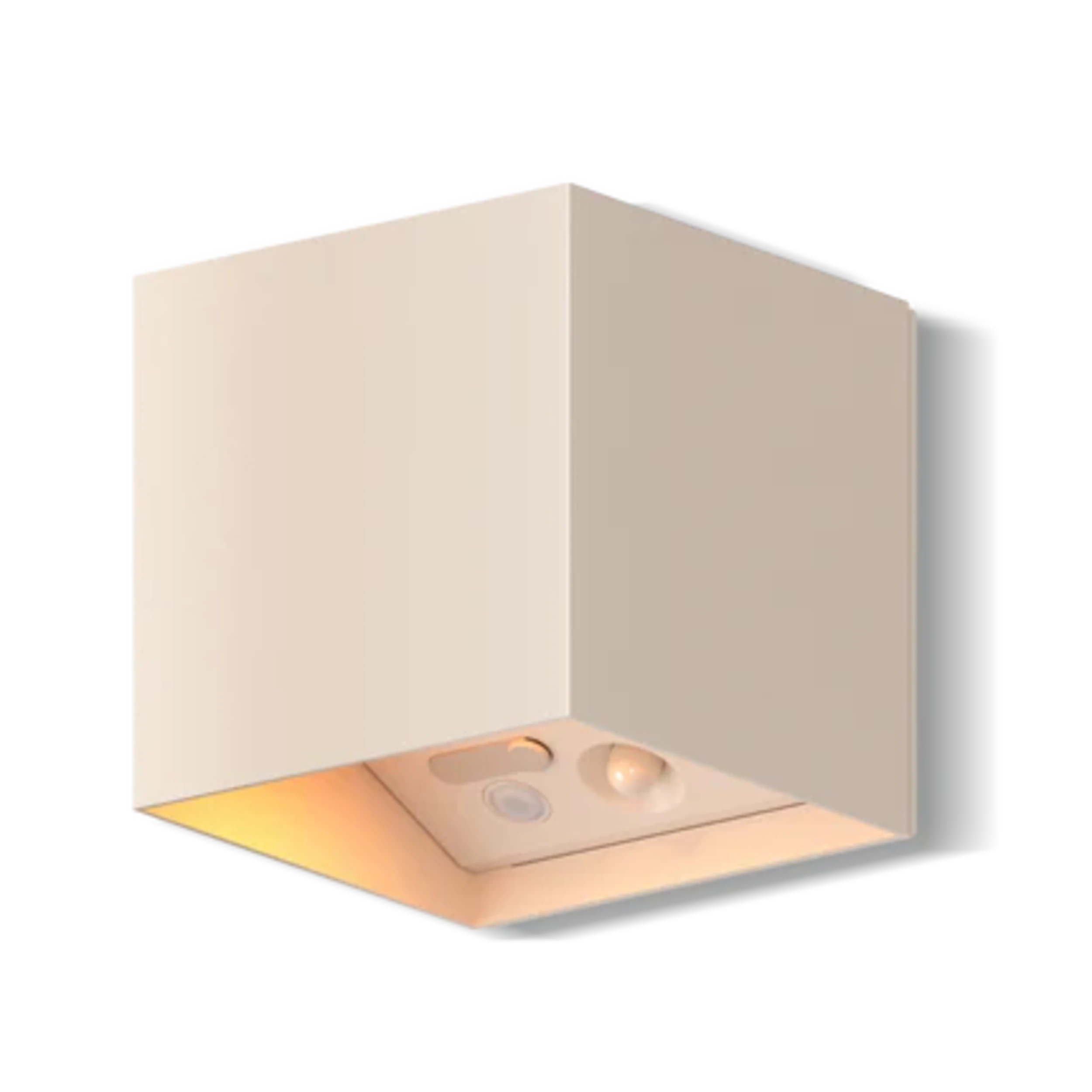 Calex Volterra Rechargeable Wall Light - Up & Down - Sand
