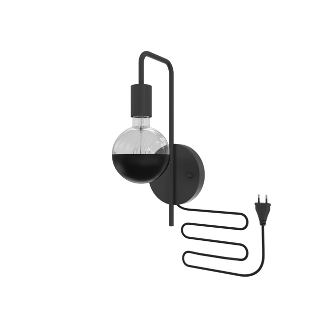 Calex Wall Lamp - E27 - Black