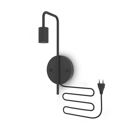 Calex Wall Lamp - E27 - Black