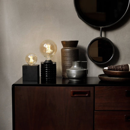 Calex Warm Filament LED Bulb - E27 - G80 - Gold