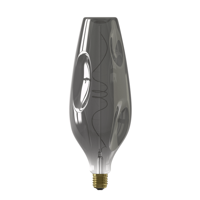 Calex XXL Barcelona LED Bulb - E27 - Titanium