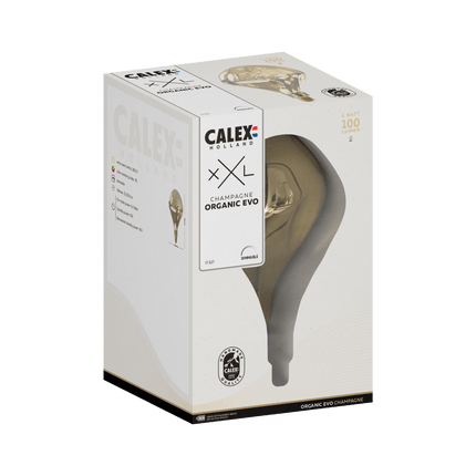 Calex XXL Organic EVO LED Bulb - E27 - Champagne
