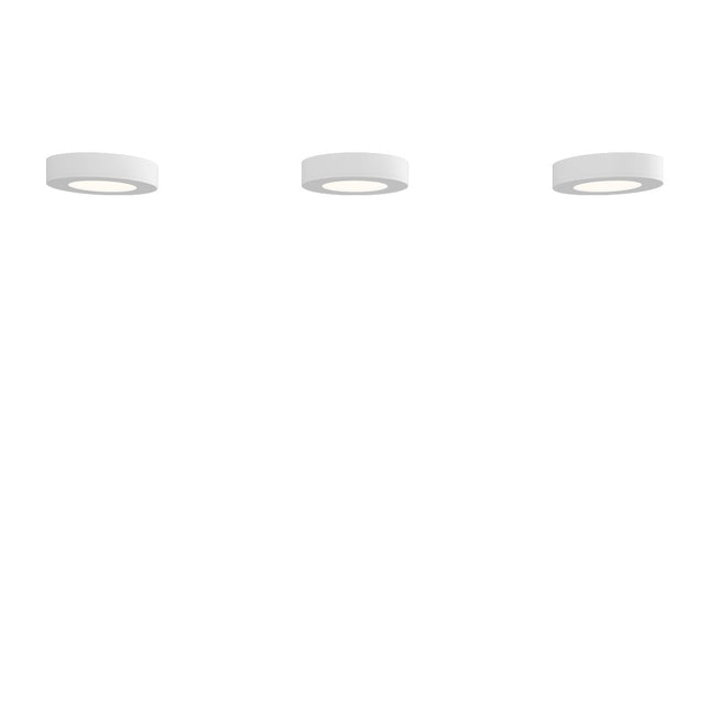 Eurodomest LED Cabinet Puck Lights - Incl. RF remote - 3-Pack
