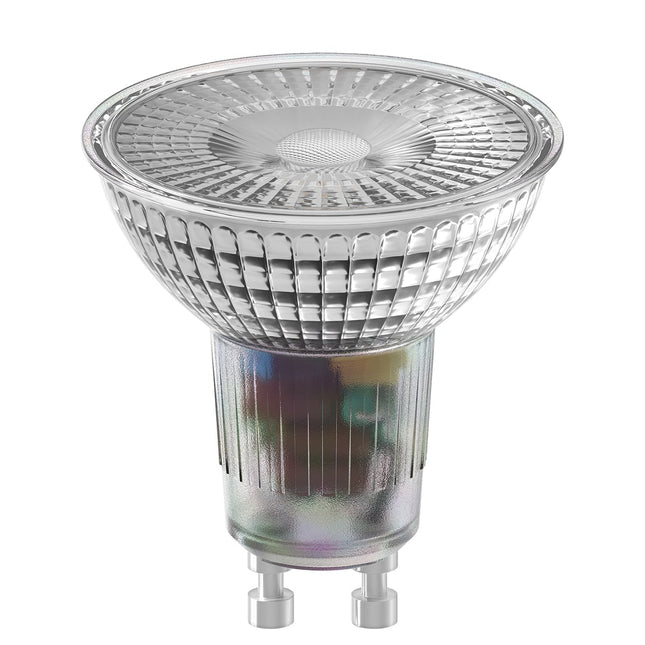 Majestic SMD Reflector LED Lamp - GU10 - Chrome - 5W - Dimmable