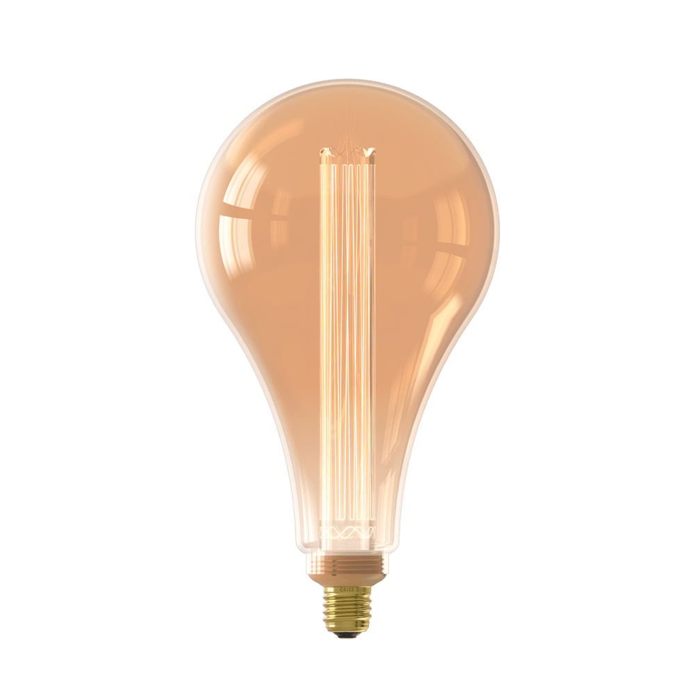 Calex Royal Osby Bulb - E27 - Filament - Gold - Warm White Light - 3.5W
