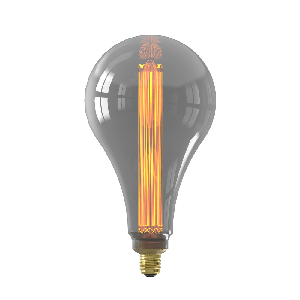 Calex Royal Osby Bulb - E27 - Filament - Titanium - Warm White Light - 3.5W