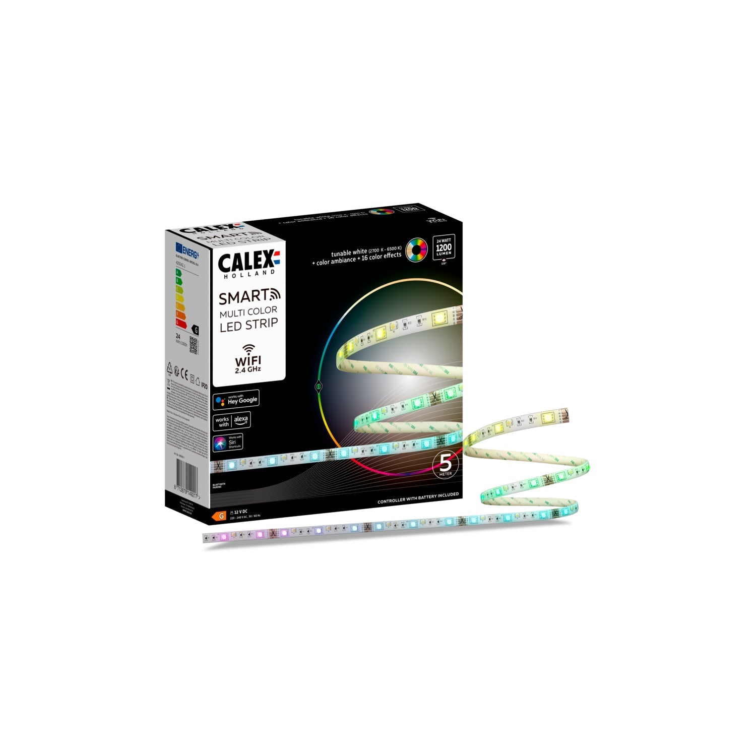 calex smart rgb light strip 5m